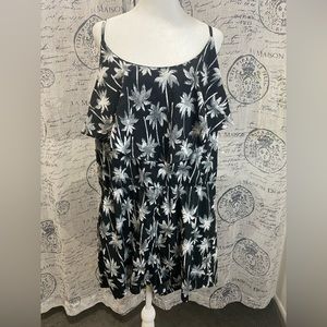 ANERICAN JEAN CO. | Palmtree Ruffle Romper